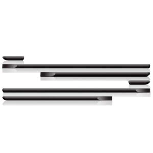 Friso Lateral Gol/parati Cl Mi 1998 A 2000 4p - Kit 6 Peças