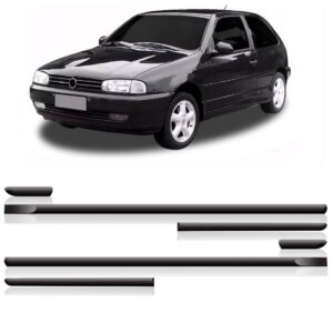 Friso Lateral Borrachão Para Gol Bola G2 -02 Portas Cli Fino