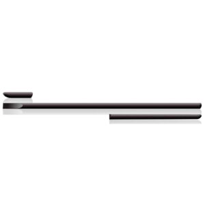 Friso Lateral Borrachão Para Gol Bola G2 -02 Portas Cli Fino