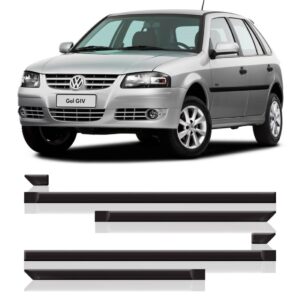 Friso Lateral Gol / Parati Giv 2005 A 2009 4p - Kit 6 Peças