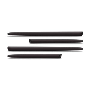 Borrachão Lateral Peugeot 206 2000 A 2010 2p - Kit 4 Peças