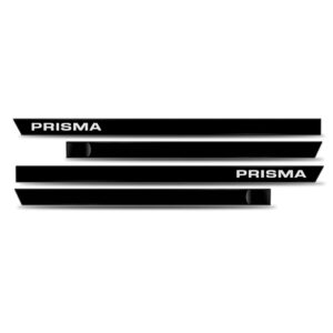Friso Borrachãolateral Prisma 2006 A 2012 - Kit 4 Peças