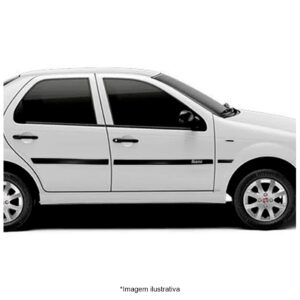 Friso Lateral Siena - Kit 6 Peças Modelo Opcional Personali Preto