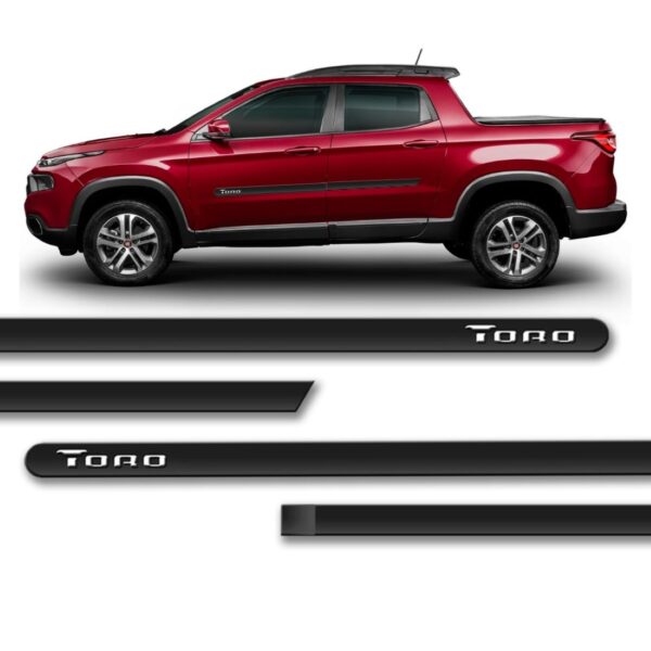 Borrachão De Porta Lateral Para Fiat Toro 2016 2017 A 2025