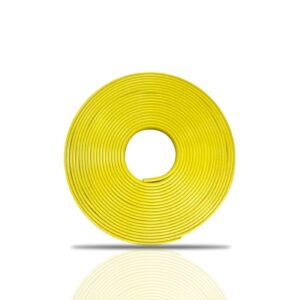 Friso Faixa Adesivo Refletivo Roda Fita Moto Carro. Cor Amarelo