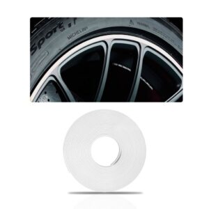 Guarnição Personalização Rodas Liga Leve/esportiva Branco 8m