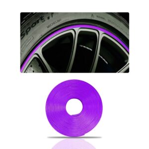 Faixa Friso Aro De Roda Personalizado Roxo Rolo 8 Mts