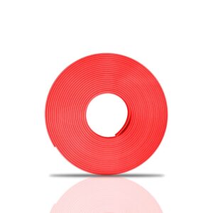 Faixa Friso Aro De Roda Personalizado Vermelho Rolo 8 Mts.