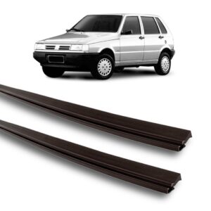 Par Pingadeira Friso Para Fiat Uno 4 Portas 1984 A 2010