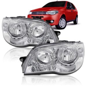 Farol Strada 04 05 06 2007 08 09 10 11 Palio Siena 1ª Linha - Esquerdo/motorista