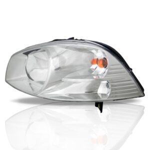 Farol Palio Siena 2008 2009 2010 2011 Cromado 1ª Linha Esquerdo/motorista