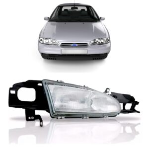 FAROL MONDEO 1993 A 1996 MANUAL MASCARA CROMADA LD
