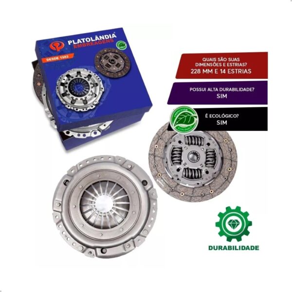 Kit De Embreagem Vectra 2.2 8v 2000 2001 2002 03 04 2005