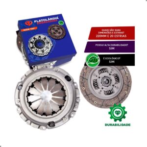 Kit De Embreagem Civic 1.8 16v Flex 2007 2008 2009 2010 2011