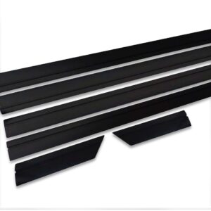 Jogo Friso Lateral Para Passat Kit 6 Peças Preto Preto