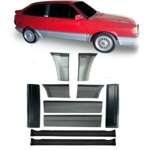 Jogo Friso Gol Quadrado 88 A 97 Adaptavel Gti Cinza Prata