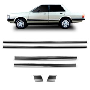 Friso Lateral Del Rey Ghia 1979 A 1985 4p.