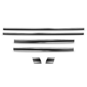 Friso Lateral Del Rey Ghia 1979 A 1985 4p.