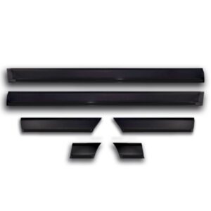 Kit Moldura Friso Lateral Monza Gls 4p Preto