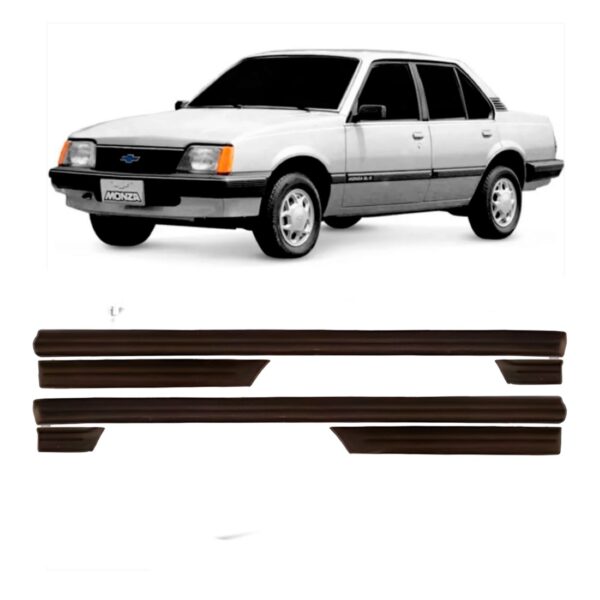 Borrachão Da Porta Friso Lateral Monza Gls 1991 A 1996 2p