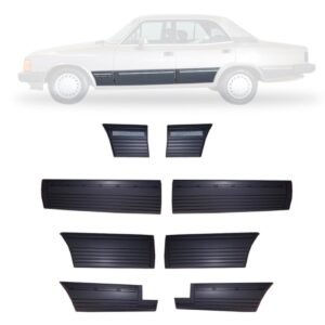 Borrachão Friso Lateral Opala Diplomata 1987 A 1990 4 Portas