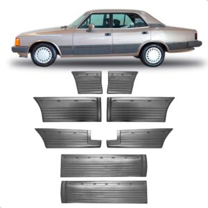 Friso Lateral Opala 1987 A 1990 4p Cinza. Cinza
