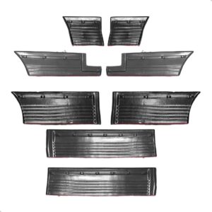 Friso Lateral Opala 1987 A 1990 4p Cinza. Cinza