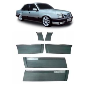 Friso Lateral Monza Classic 1987 A 1990 4p Cinza 25cm Cinza