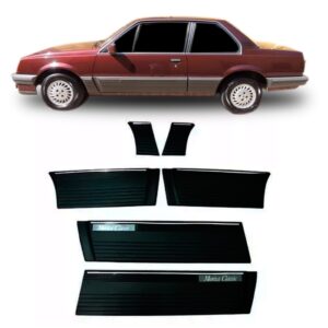 Friso Lateral Monza Classic 1987 A 1994 2p Preto 25cm