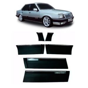 Friso Lateral Monza Classic 1987 A 1994 4p Preto 25cm