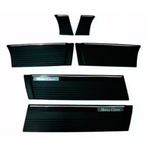 Friso Lateral Monza Classic 1987 A 1994 4p Preto 25cm