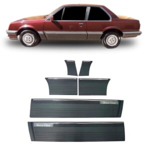 Friso Lateral Monza Classic 1987 A 1990 2p Cinza Largo 25cm