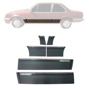 Friso Lateral Monza Classic 1987 A 1990 2p Cinza Largo 25cm