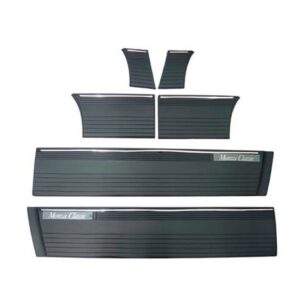 Friso Lateral Monza Classic 1987 A 1990 2p Cinza Largo 25cm