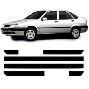 Friso Lateral Tempra 1991 A 1998 4p Preto