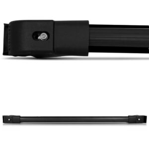 Travessa Rack Teto Onix Activ Cross 2012 A 2018 Slim Preto Preto