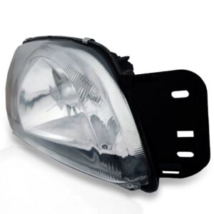 Farol Fiesta 2000 2001 2002 Com Pisca Ambar Ld Direito/passageiro