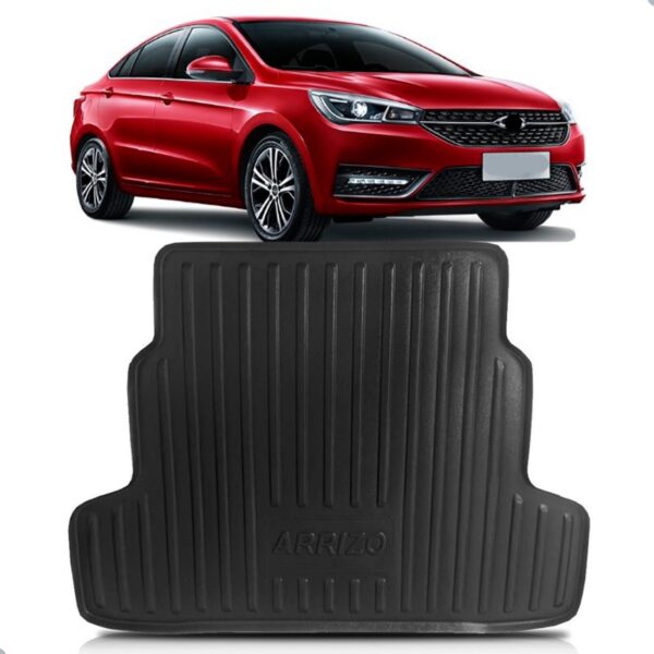 Bandeja Porta Malas Chery Arrizo 2018 A 2019 Com A Cor Preta Preto