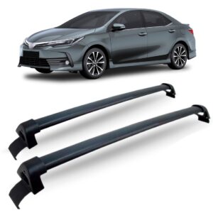 Rack Corolla 2015 2016 2017 2018 2019 Aluminio Preto Preto