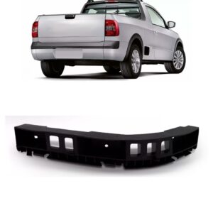 Guia Suporte Parachoque Traseiro Saveiro 2014 15 16 17 2018 Lado Direito