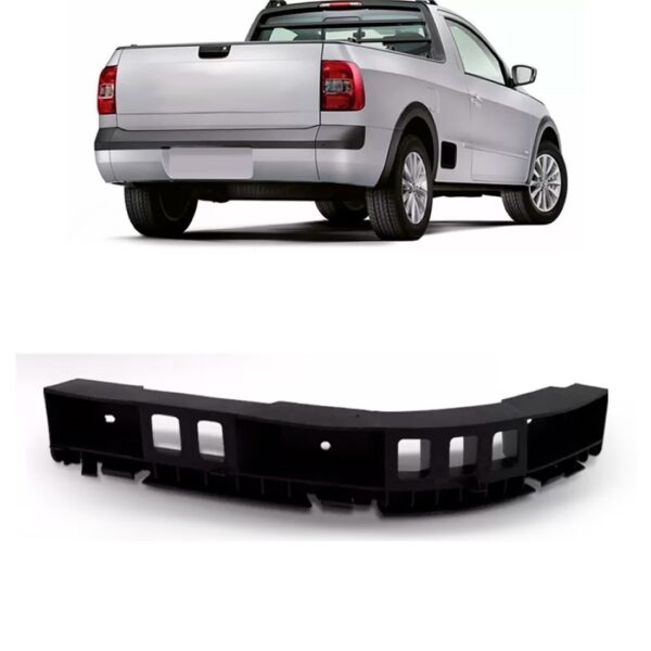 Guia Suporte Parachoque Traseiro Saveiro 2014 15 16 17 2018 Lado Direito