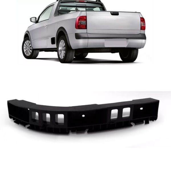 Guia Suporte Parachoque Traseiro Saveiro 2014 15 16 17 2018 Lado Esquerdo