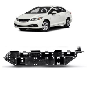 Guia Do Parachoque Dianteiro Para Civic 2012 2013 14 15 2016 Lado Direito