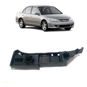 Suporte Guia Parachoque Dianteiro Honda Civic 2003 2004 2005 Lado Direito