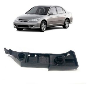 Suporte Guia Parachoque Dianteiro Honda Civic 2003 2004 2005 Lado Esquerdo