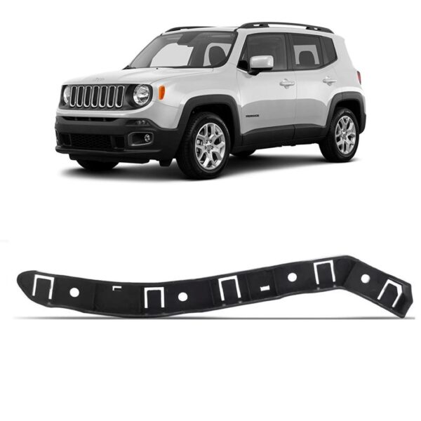 Guia Suporte Parachoque Dianteiro Renegade 2015 2016 A 2021 Lado Esquerdo