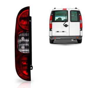 Lanterna Traseira Doblo 2010 A 2018 Fumê Adventure 1ª Linha Vermelho
