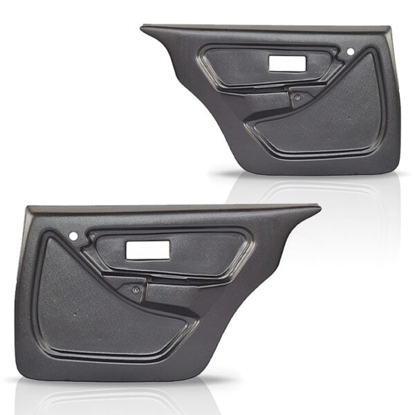 Par Forro Porta Monza 89 90 A 1997 Traseiro 04 Portas Preto Preto