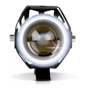 Par Farol Milha Moto Auxiliar Neblina Led U7 Xenon Universal