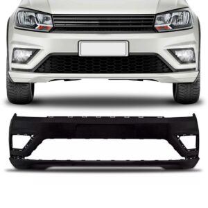 Parachoque Dianteiro Saveiro G7 2016 A 2019 1a Linha Preto